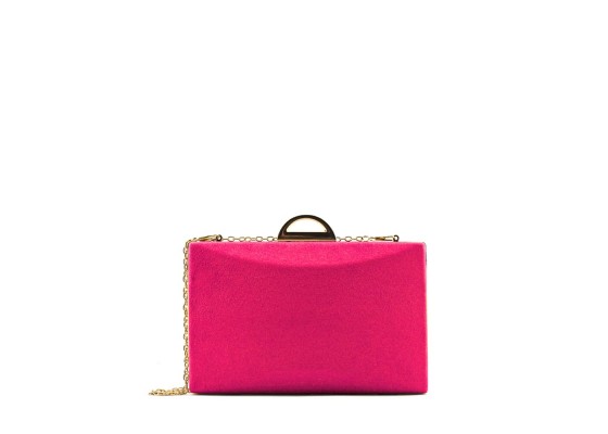 Clutch Fiesta Efecto Ante Grande